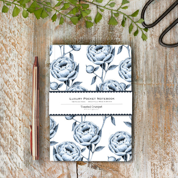 Toasted Crumpet Chateau (Rose de Provence) A6 Lined Pocket Notebook