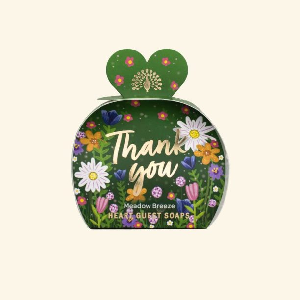 The English Soap Company Occasions Thank You Heart Guest Soaps