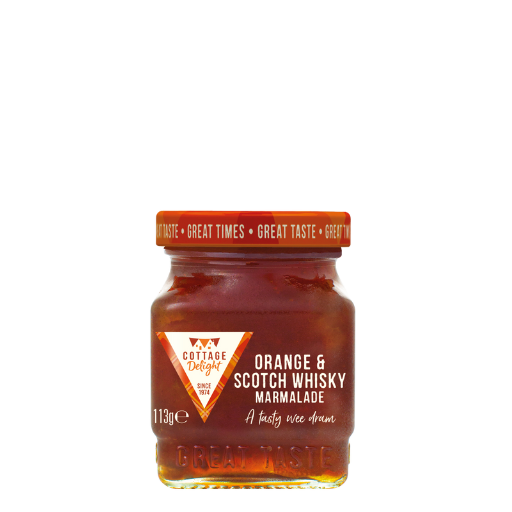 Cottage Delight Orange & Scotch Whisky Cut Marmalade 113g