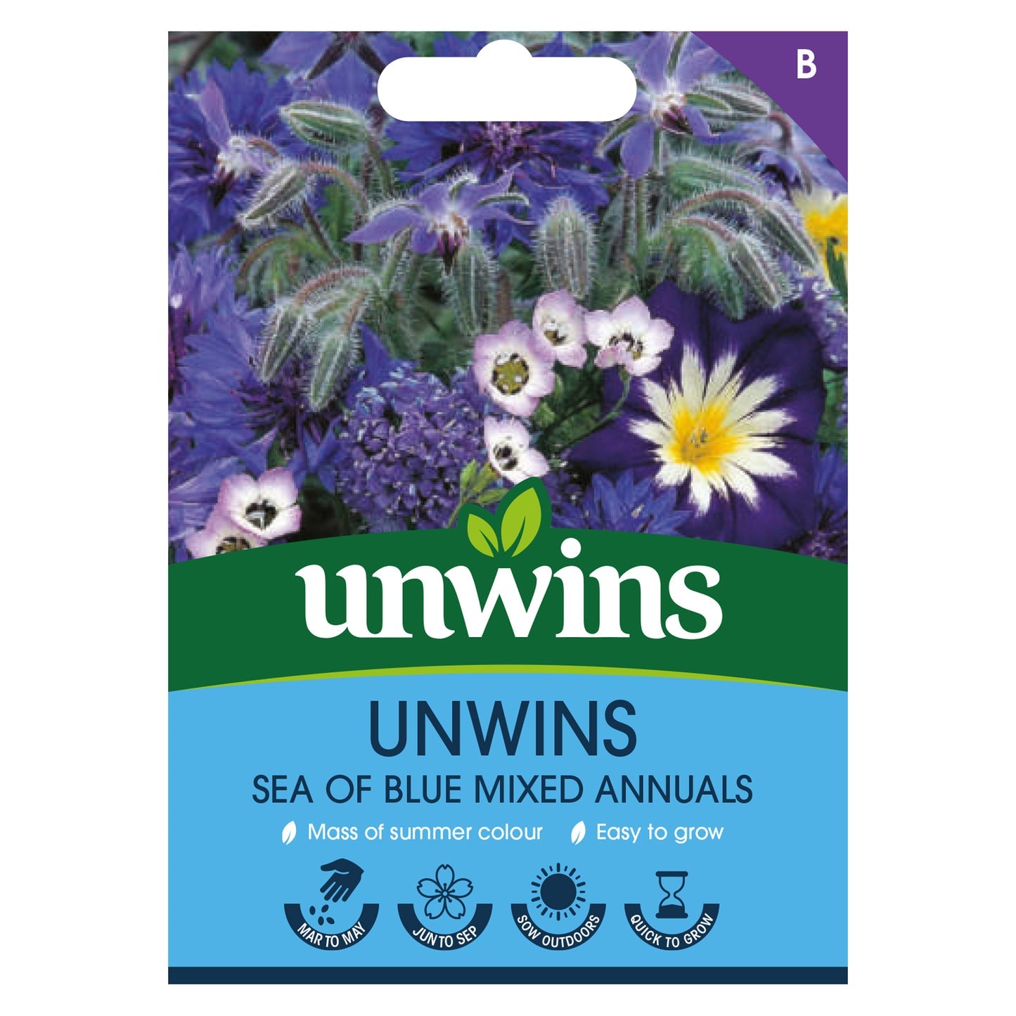 Unwins Unwins Sea of Blue Mixed Annuals