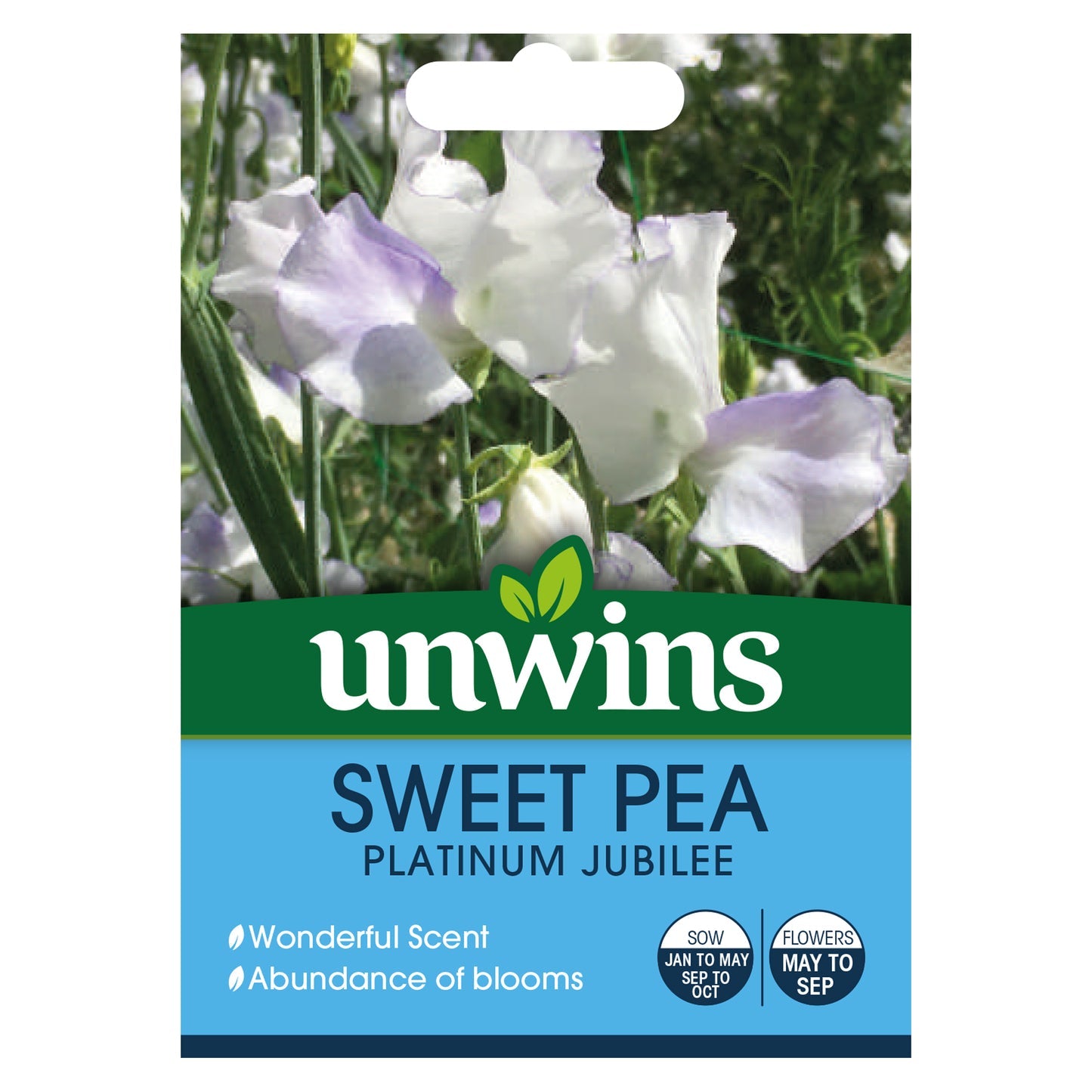 Unwins Sweet Pea Platinum Jubilee