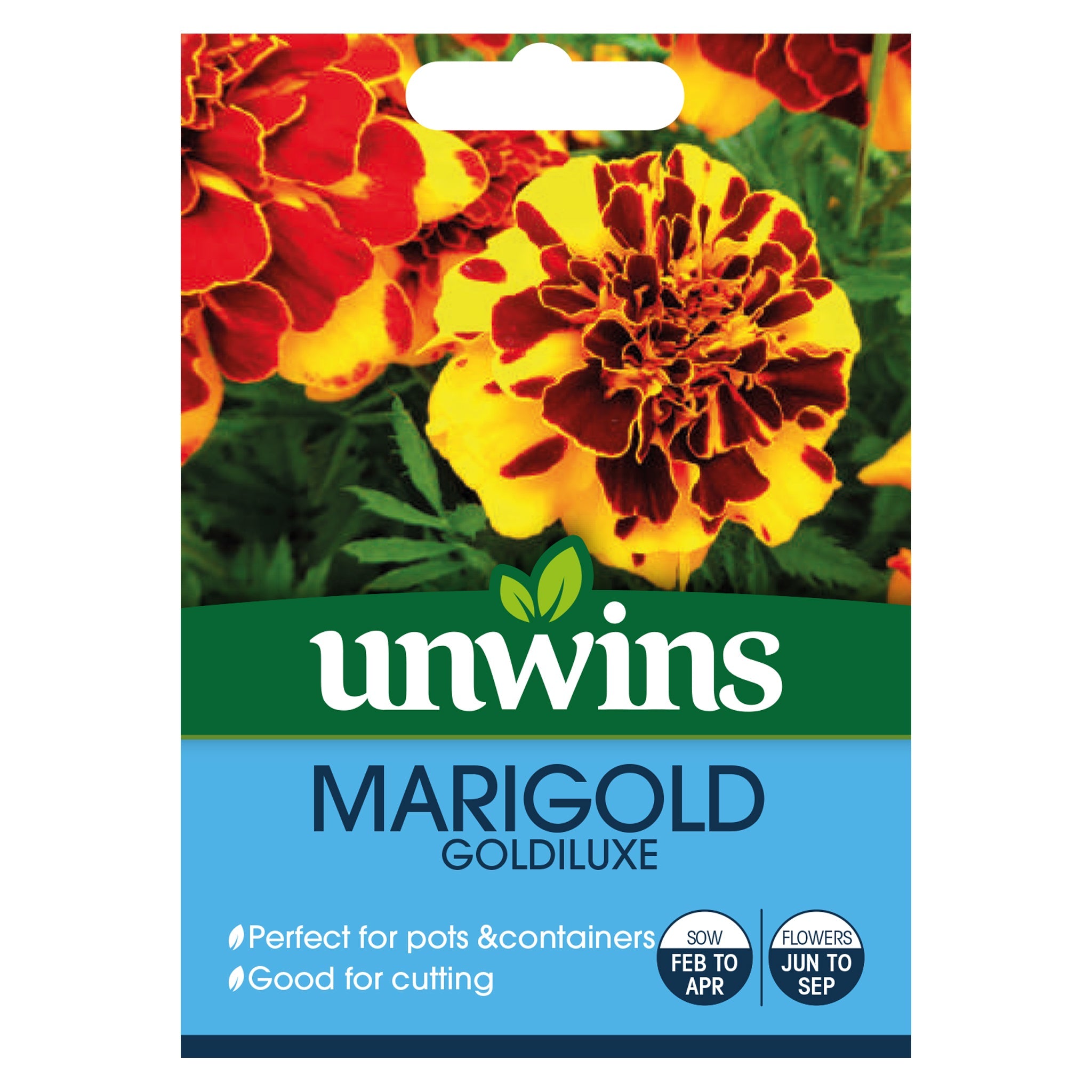 Unwins Marigold Goldiluxe Seeds