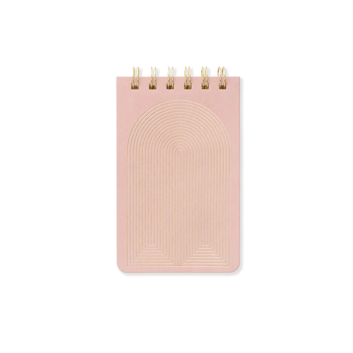 Designworks Collective Twin Wire Bookcloth Notepad - Radiant Rainbow