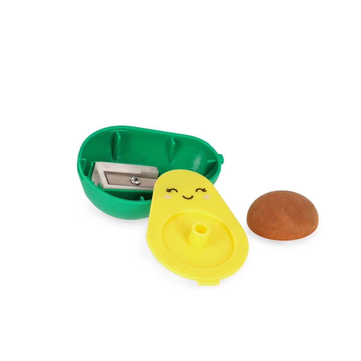 Legami  Pencil Sharpener With Eraser - Let’s Avocuddle