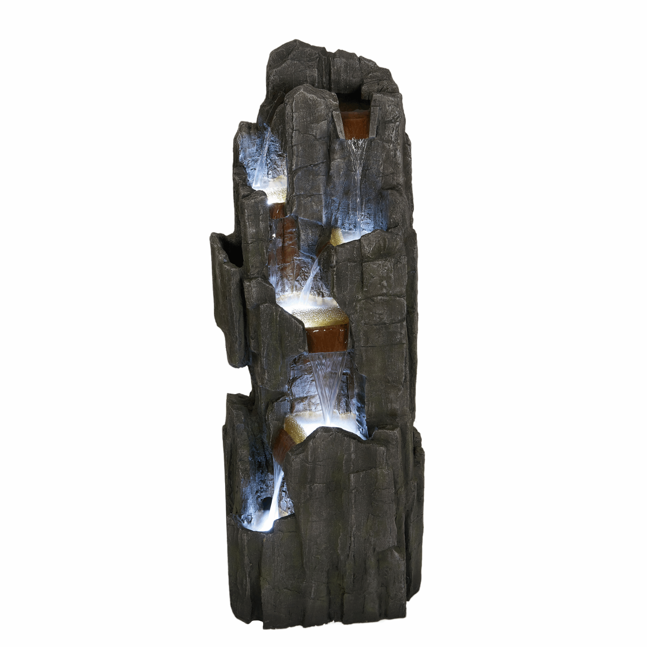 Hamac Monteith Slate Falls Mains Powered Water Feature