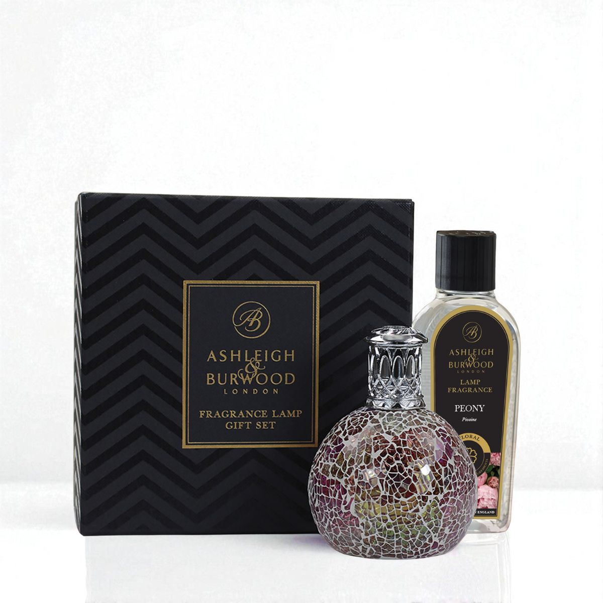 Ashleigh & Burwood Pearlescence & Peony Fragrance Lamp Gift Set