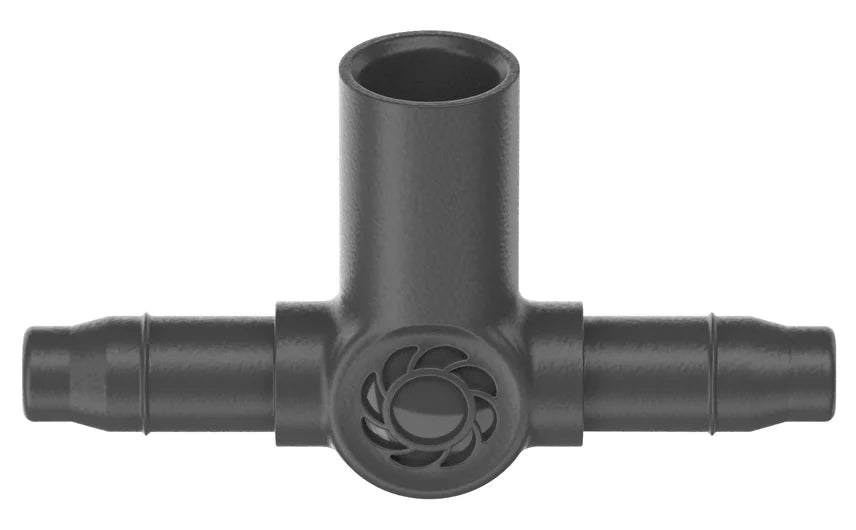 Gardena T-Joint for Spray Nozzles / Endline Drip Heads 4.6 mm (3/16") 5pk