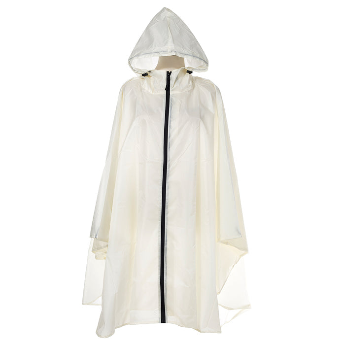 Accessories by Park Lane Stone Pack-Away Rain Poncho
