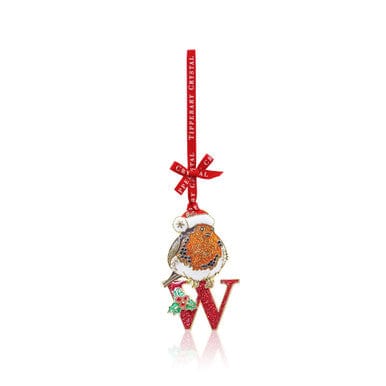 Tipperary Robin Alphabet Initial Hanging Decoration