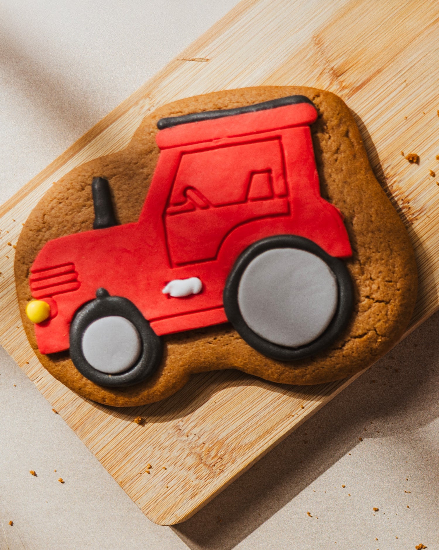 The Original Baker Trevor The Tractor Ginger Biscuit