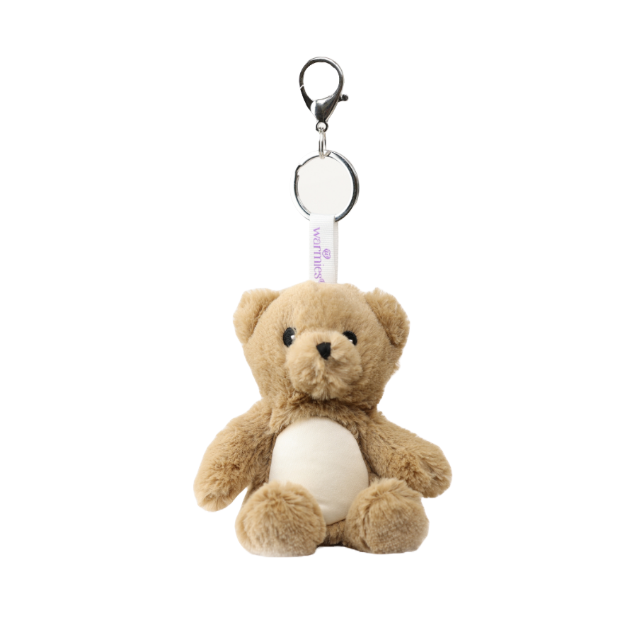 Warmies® Brown Bear Bag Charm