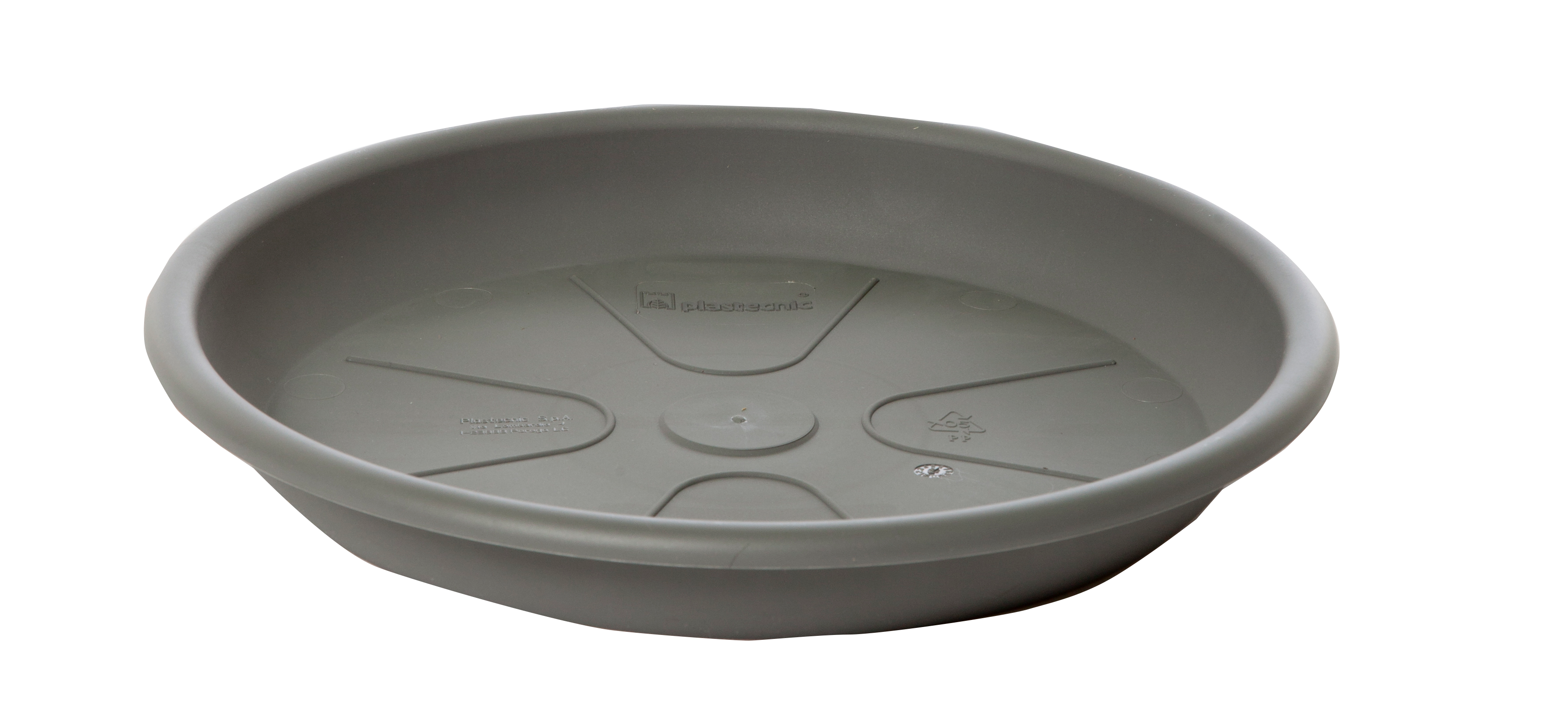 Treadstone Round Saucer Urban Grey 22cm