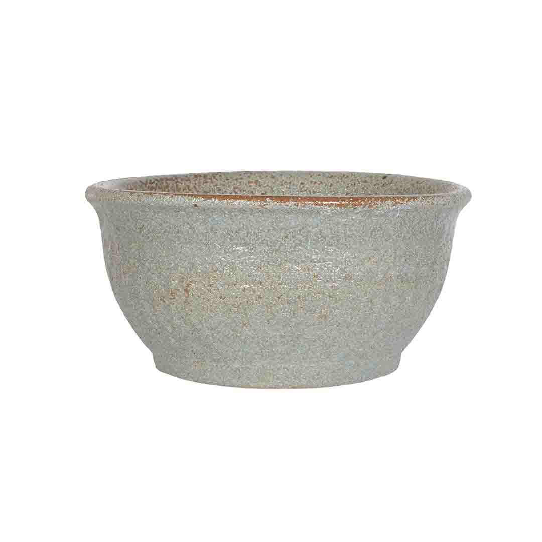 Apta Rustica Cool Grey Glazed Bowl