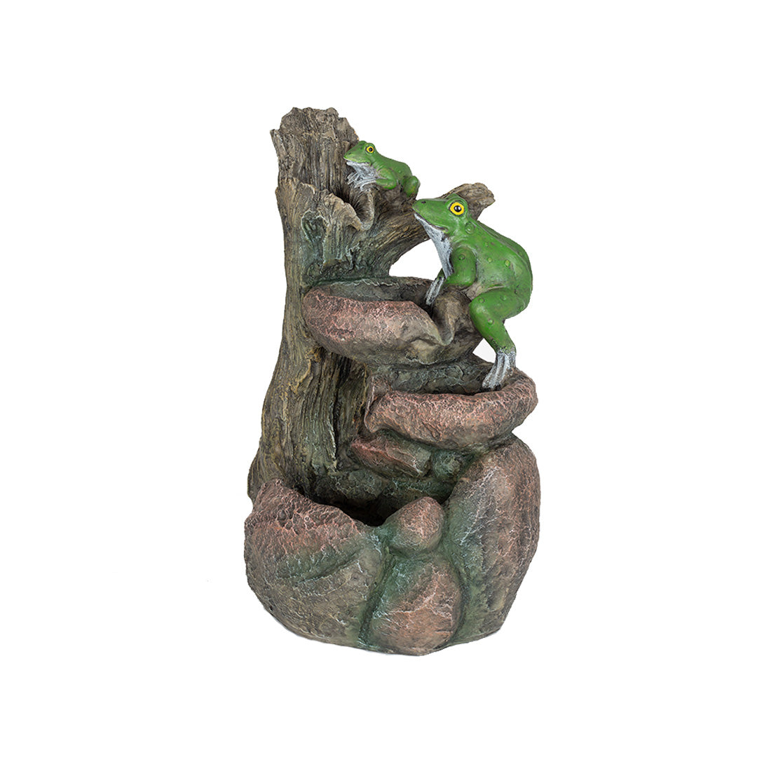 Easy Fountain Frog Pools Solar Water Feature