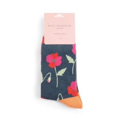 Miss Sparrow Poppy Navy