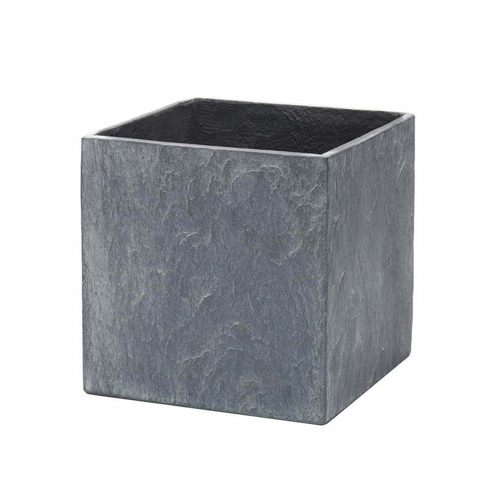 Apta Slate Light Grey Cube 26cm