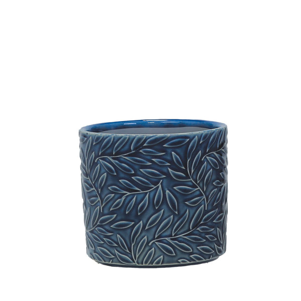 Woodlodge Sprig Pot Blue
