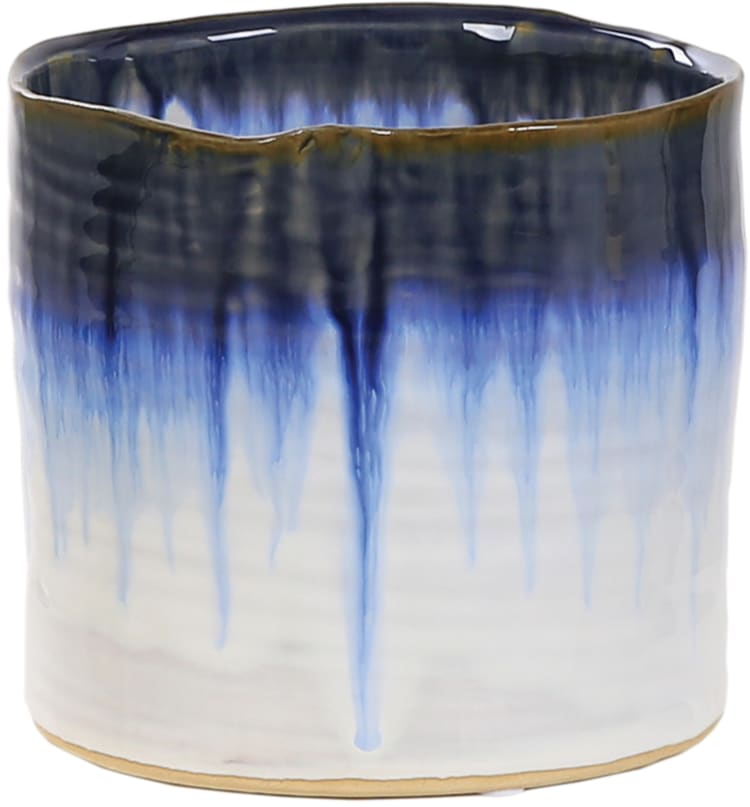 Woodlodge Storm Blue Indoor Pot
