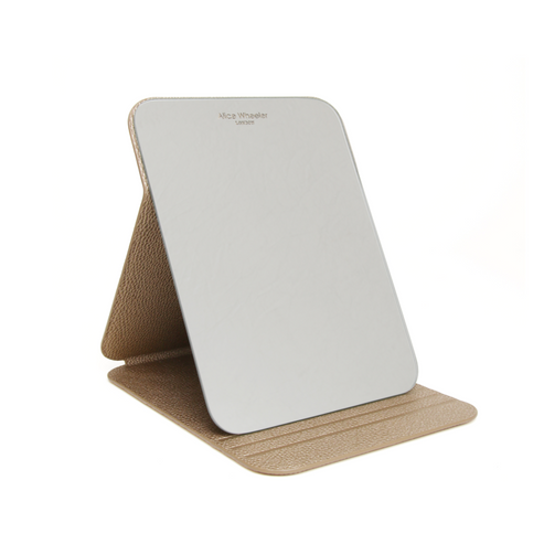 Alice Wheeler London Bronze Folding Travel Mirror