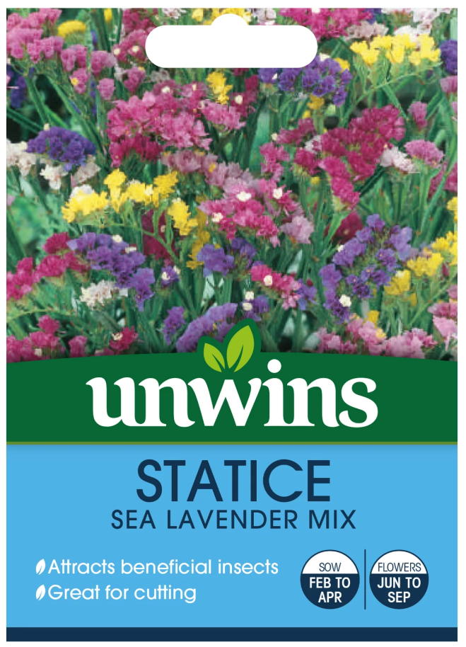 Unwins Statice Sea Lavender Mix Seeds