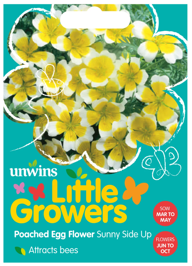 Unwins Little Growers Poached Egg Flower Sunny Side Up Seeds