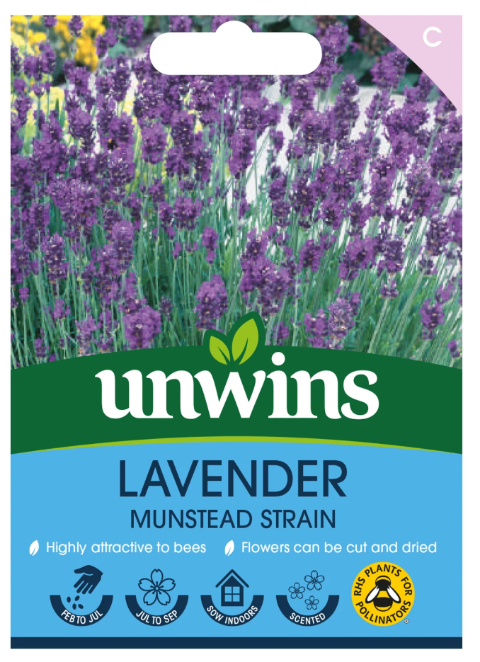 Unwins Lavender Munstead Strain Seeds