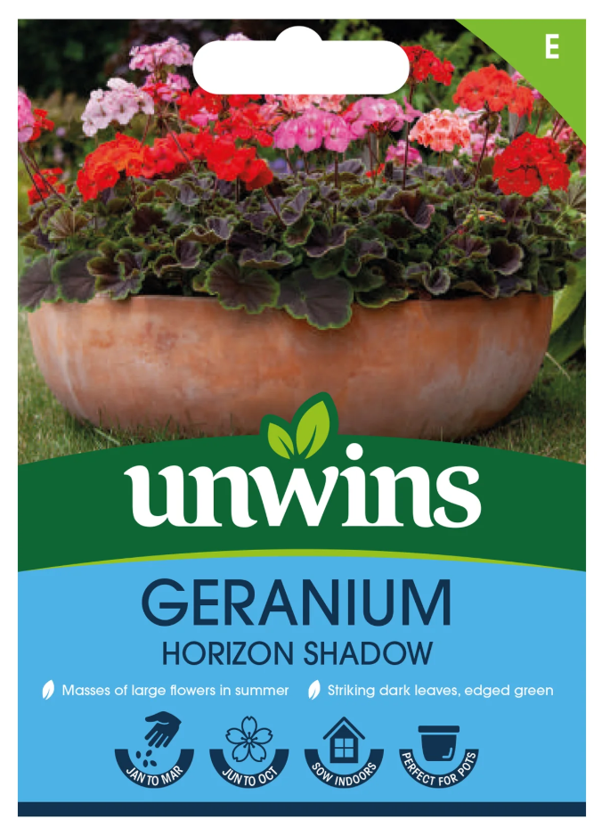 Unwins Geranium Horizon Shadow Seeds