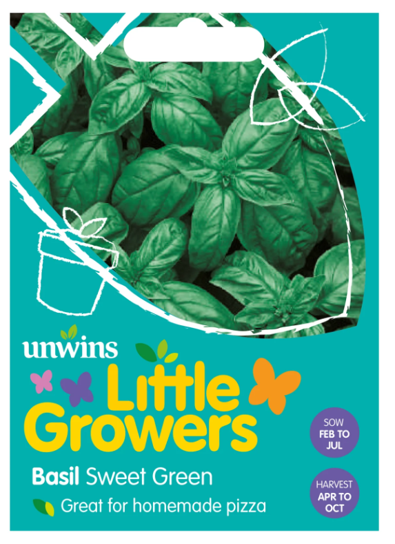 Unwins Little Growers Basil Sweet