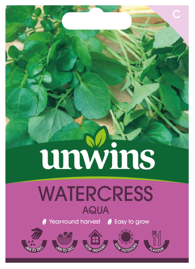 Unwins Watercress Aqua Seeds