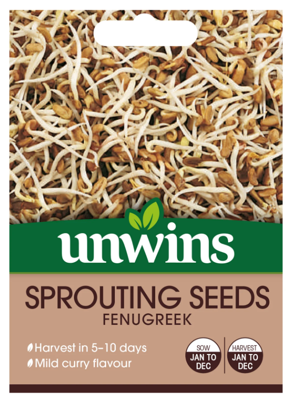 Unwins Sprouting Seeds Fenugreek Seeds