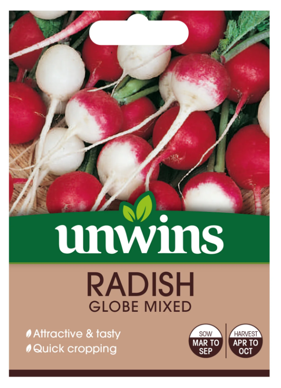 Unwins Radish Globe Mixed Seeds