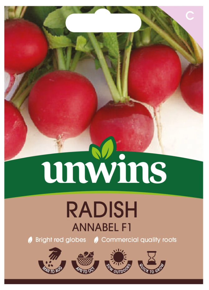 Unwins Radish Annabel F1 Seeds