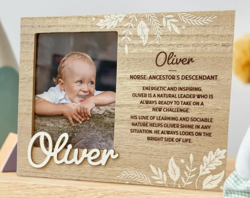 History & Heraldry Personalised Picture Frame