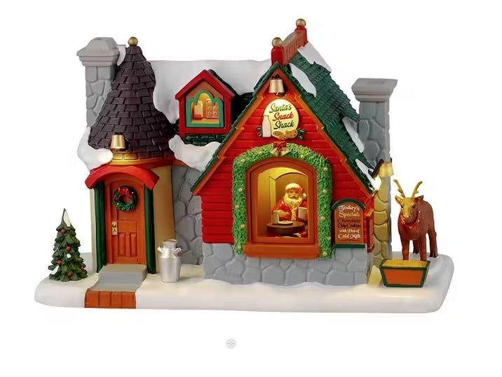 Lemax Santa's Snack Shack With 4.5V Adaptor 45271-UK