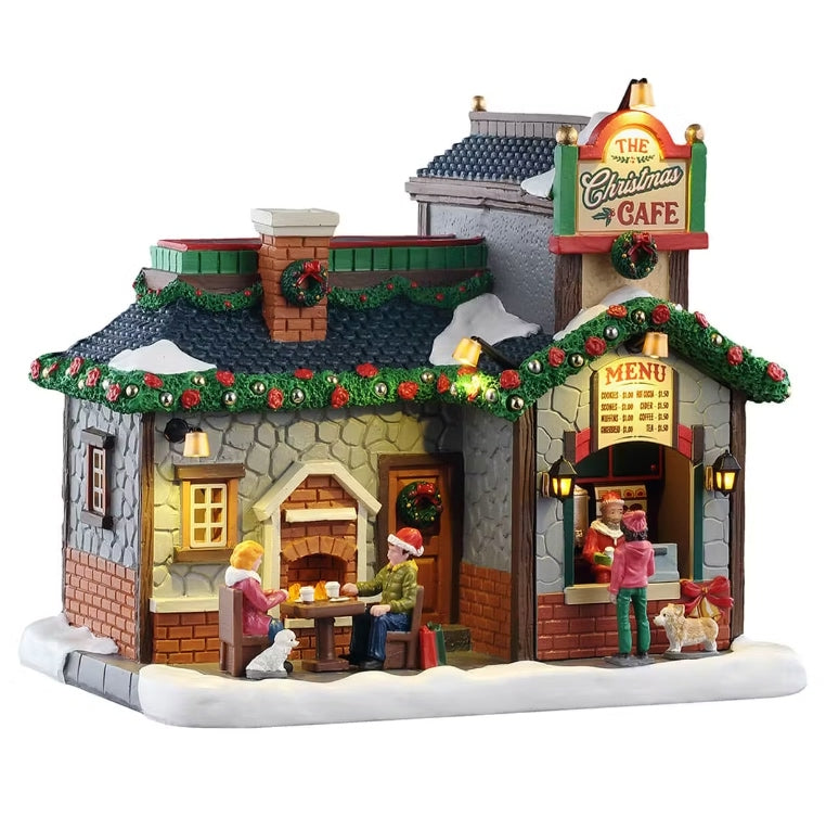 Lemax The Christmas Cafe Battery Operated 55313