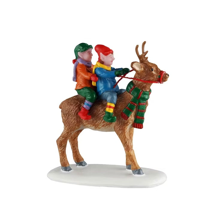 Lemax Reindeer Rides 52529
