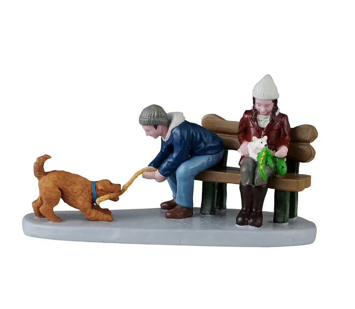 Lemax Playful Pups 52525