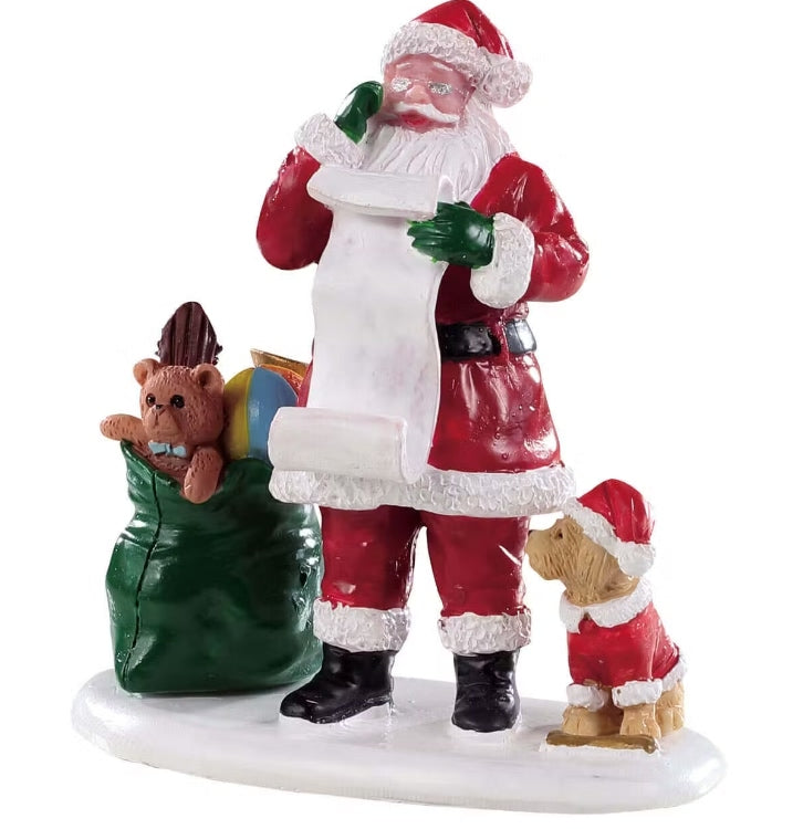 Lemax Naughty Or Nice Santa 92760