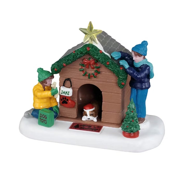 Lemax Doghouse Christmas 53741