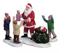 Lemax It's Santa! Set Of 3 52318