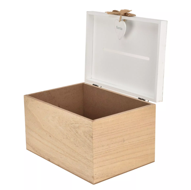 Widdop Love Story Card Box "Best Wishes To The Mr & Mrs"