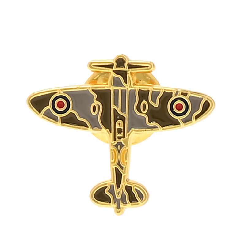 RAF Enamel Pin - Spitfire