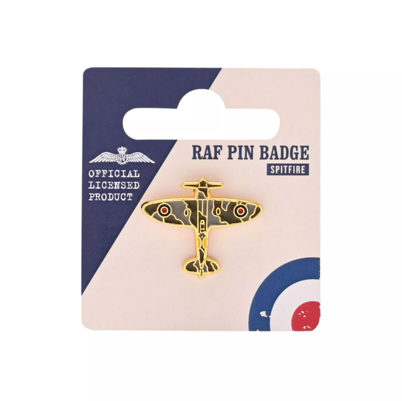 RAF Enamel Pin - Spitfire