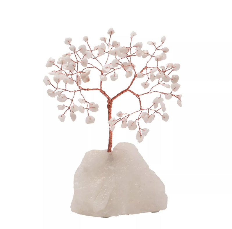 Serenity Gemstone Tree - White Jade