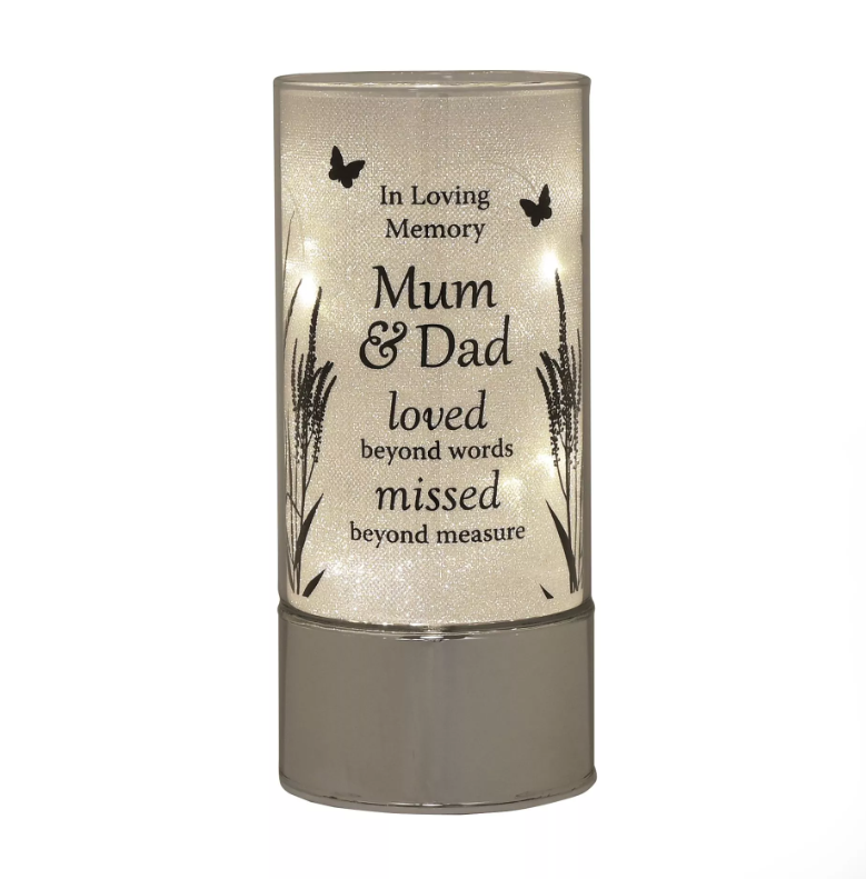 Thoughts of You Tube Light - Mum & Dad