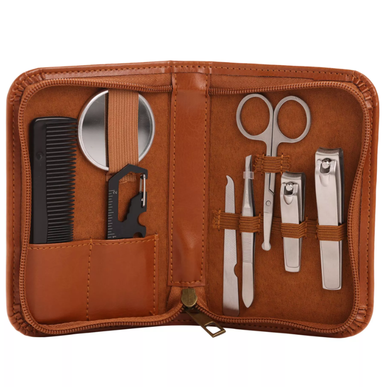 Harvey Makin 8pc Grooming Kit - Tan