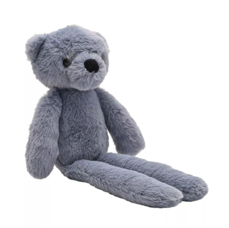 Softies Pip The Plush Long Leg Blue Teddy Bear 30cm