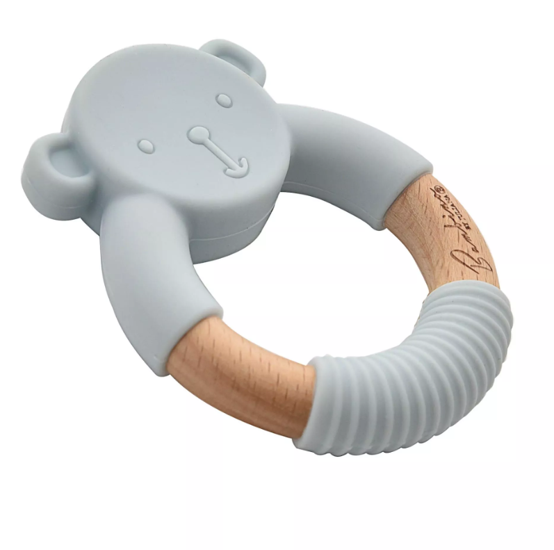Bambino Teddy Teether Blue