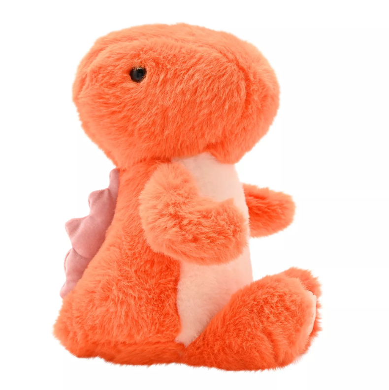 Softies Daphne The Plush Sitting Orange Dinosaur 21 cm