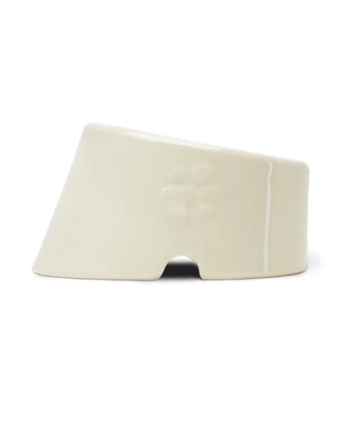 Scruffs Icon Flat Faced Pet Bowl Cream 18cm